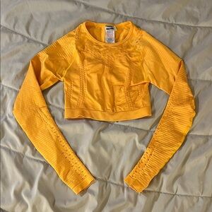 NWOT GYMSHARK Long Sleeve Crop Workout top